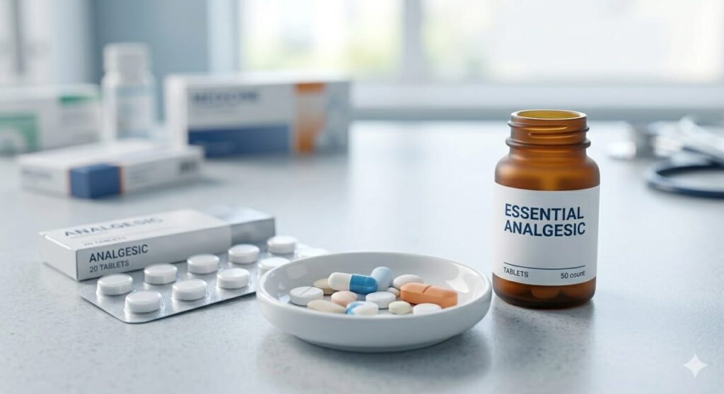A foil pack containing 20 round, white, solid-form tablets.